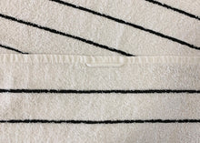 Load image into Gallery viewer, Pool Towels - Charcoal Pinstripe
