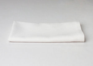 Slub Tablecloth - White
