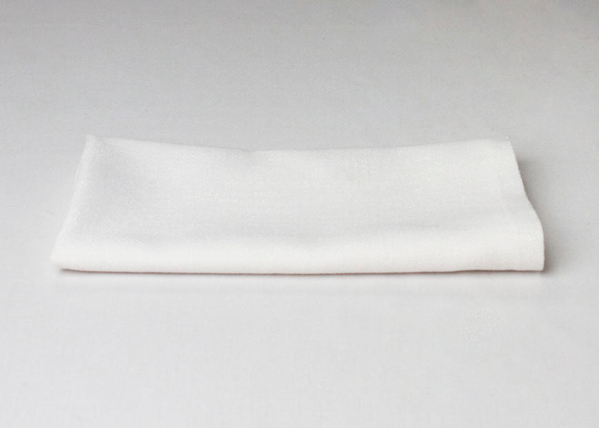 Slub Tablecloth - White