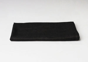 Slub Napkin - Black