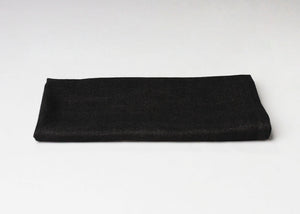 Slub Tablecloth - Black