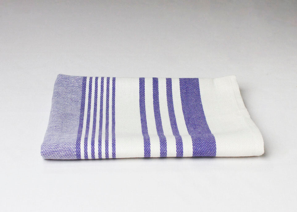 95gm Tea Towel - Blue Stripe
