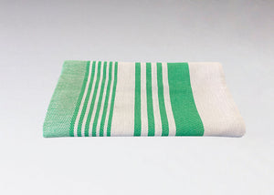 95gm Tea Towel - Green Stripe