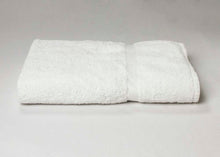Load image into Gallery viewer, Header Bath Towels - White
